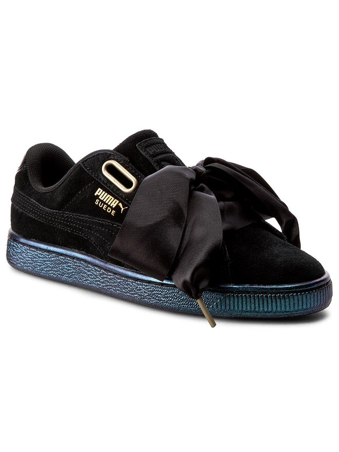 Sneakers Puma Suede Heart Satin Wn s 362714 03 Schwarz de.eschuhe.ch