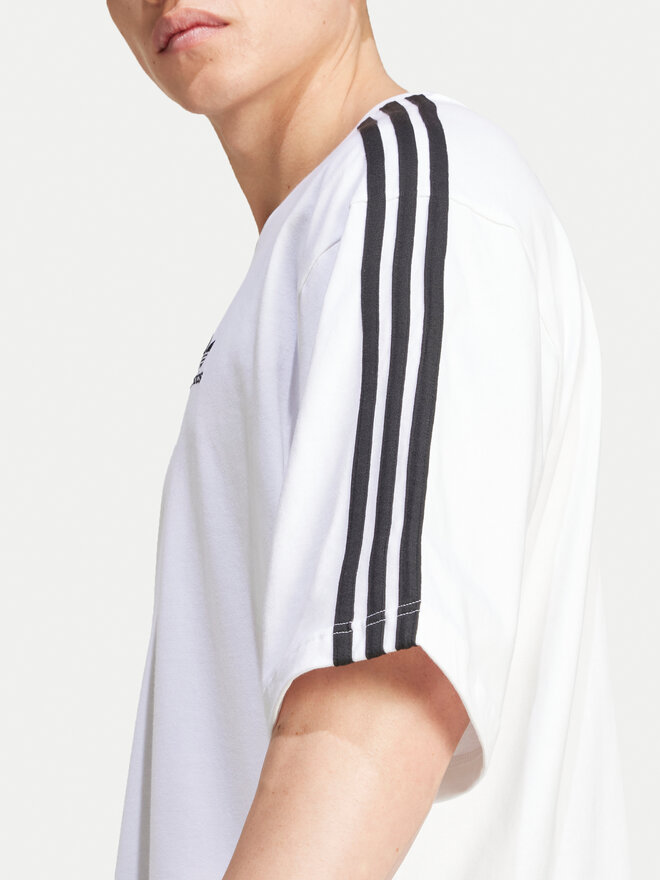 adidas adidas Marškinėliai adicolor IZ2474 Balta Oversize
