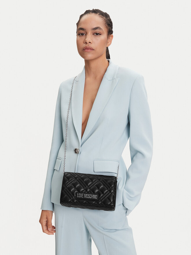 LOVE MOSCHINO Torbica LOVE MOSCHINO JC4248PP0MLA000B Crna
