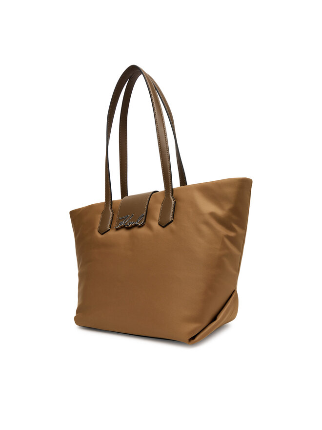 KARL LAGERFELD Ročna torba KARL LAGERFELD A3W30029 Rjava