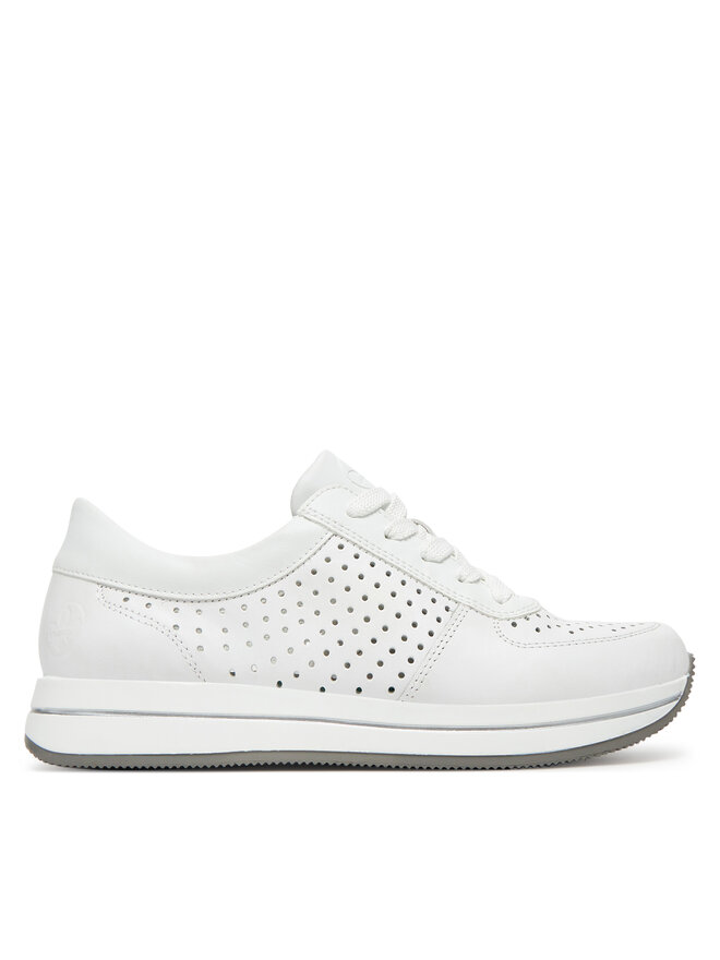 Rieker Sneakersy Rieker N4515-80 Biały