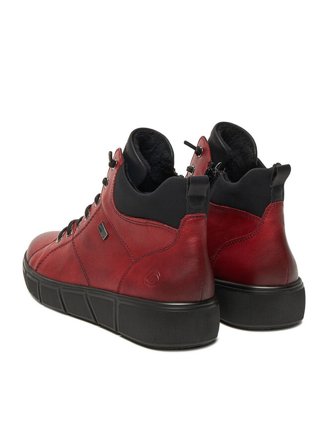 Remonte Botines planos Remonte D1T76-35 Guinda/burdeos