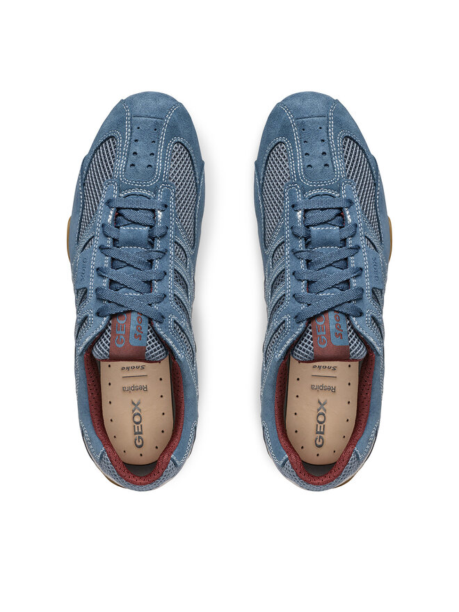 Geox Sneakersy Geox U Snake Original U55MNA 02214 C4348 Beżowy