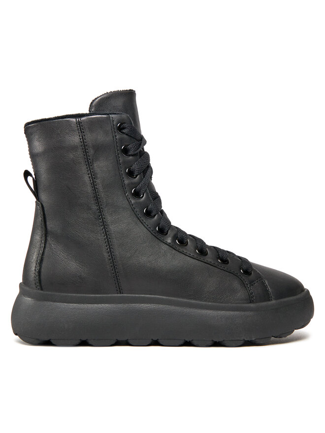 Geox Polokozačky Geox D Spherica Ec4.1 D36TCD 00085 C9999 Černá