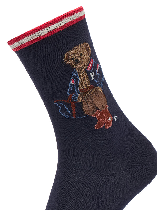 Polo Ralph Lauren Lange Socken Polo Ralph Lauren 455P18191001 Dunkelblau