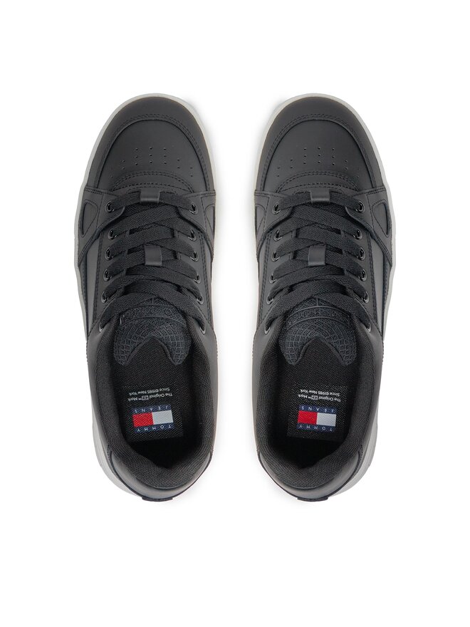 Tommy Jeans Снікерcи Tommy Jeans Tjm Vulcanized Foxing Flag EM0EM01313 Чорний