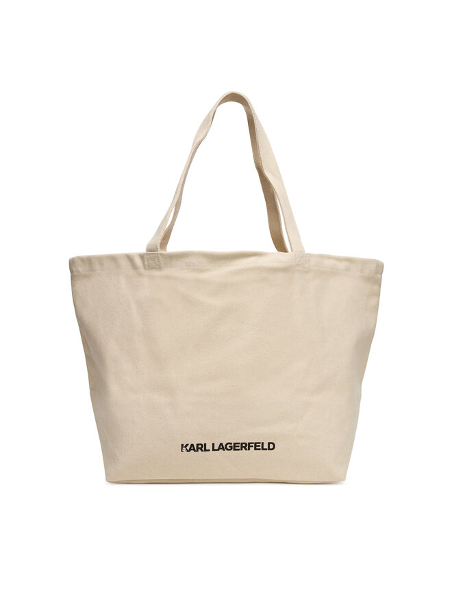 KARL LAGERFELD Handtasche KARL LAGERFELD A3W50108 Écru