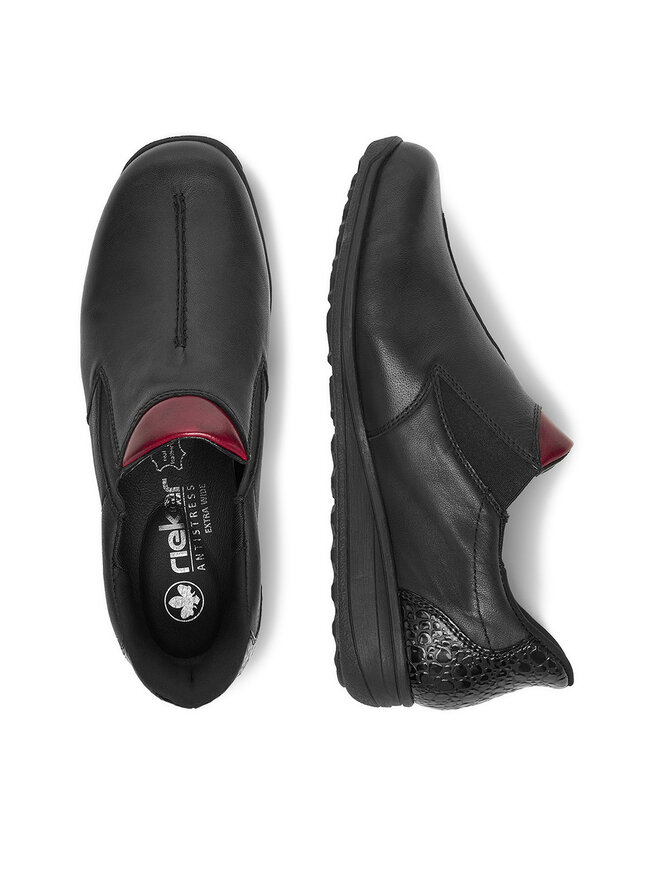 Rieker Halbschuhe Rieker 47253-00 Schwarz