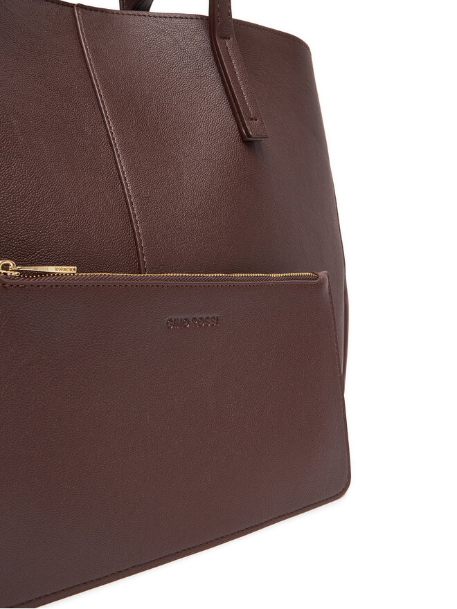 GINO ROSSI Handtasche GINO ROSSI C-HADIJA-KY125 Dunkelbraun