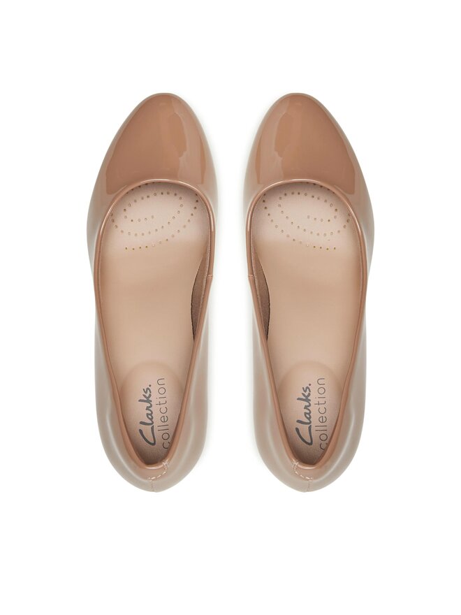 Clarks Kataleyna Gem Pump voor dames, Zwart leder, 35.5 EU