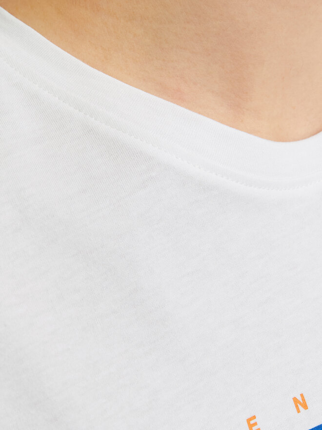 Jack&Jones Jack&Jones Camiseta Colton 12268439 Blanco Standard Fit
