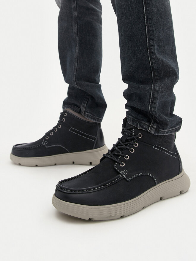 Lee Cooper Schnürschuhe Lee Cooper LCJ-24-33-2922MB Schwarz