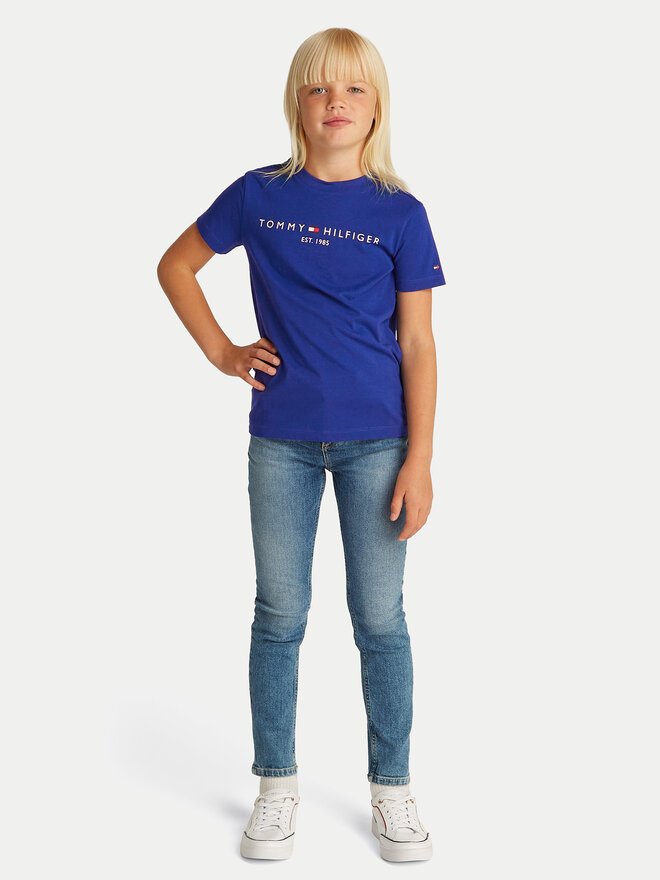 Tommy Hilfiger Tommy Hilfiger Camiseta Essential KS0KS00397 D Azul Regular Fit