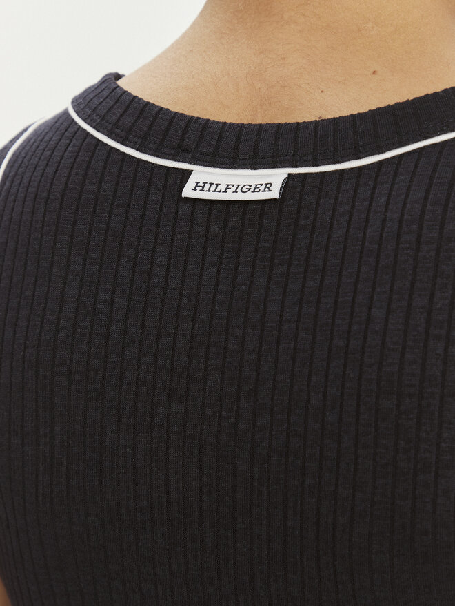 Tommy Hilfiger Tommy Hilfiger Felső UW0UW05232 Sötétkék Slim Fit