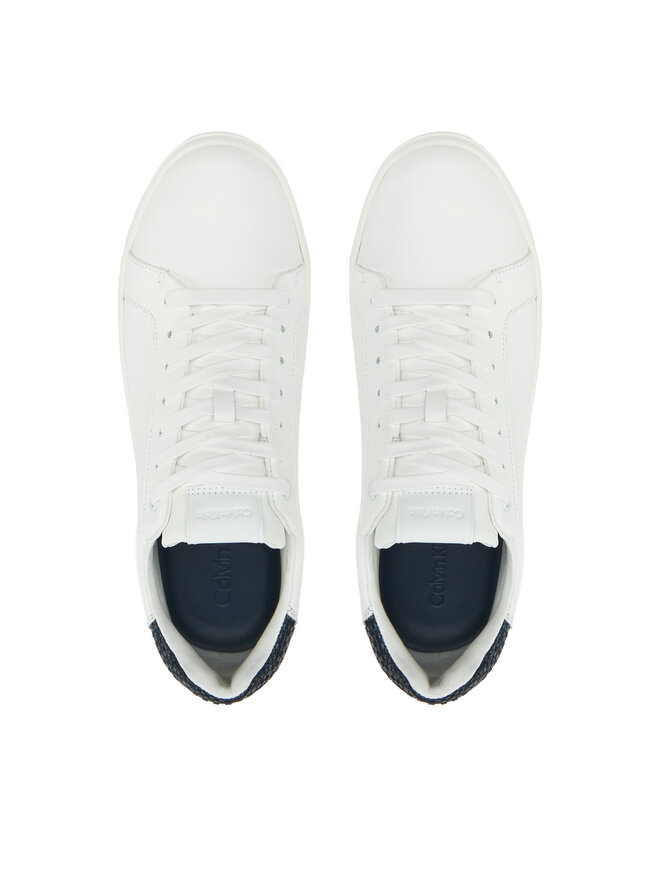 Calvin Klein Сникърси Calvin Klein Low Top Lace Up Woven HM0HM01767 Бял