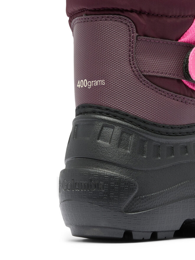 Columbia Μπότες Χιονιού Columbia Children'S Powderbug Snowlite 2078922 Μπορντό