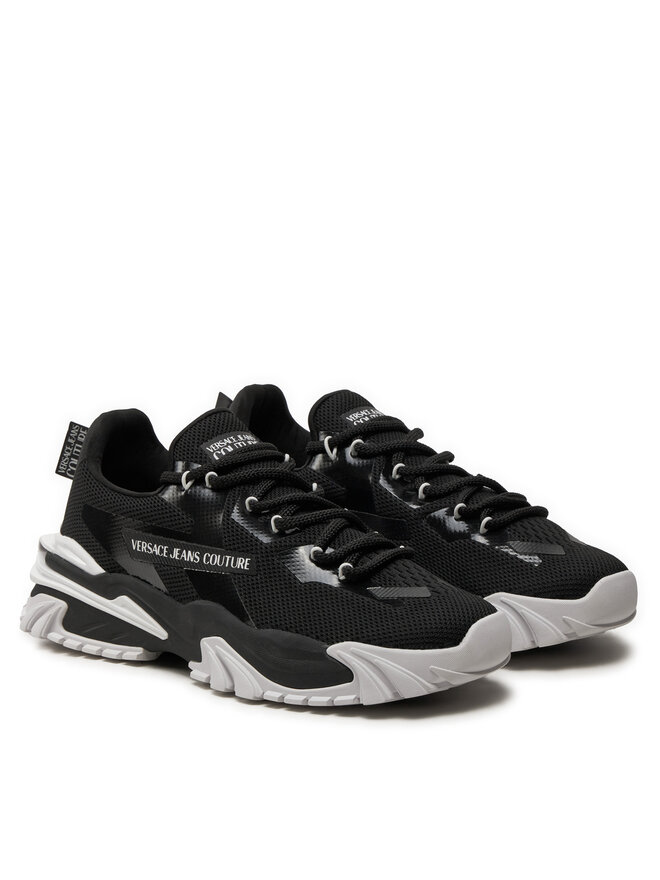 Versace Jeans Couture Αθλητικά Versace Jeans Couture New Trail Trek 77YA3SI8 Μαύρο