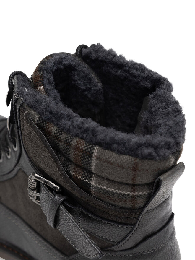 Mustang Schnürschuhe Mustang 4157-605 Grau