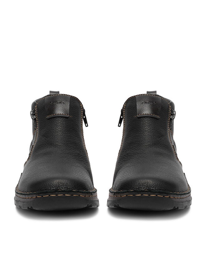Rieker Schnürschuhe Rieker 05398-00 Schwarz