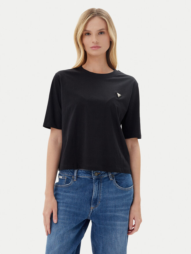 Guess Guess Majica V4BI21 I3Z14 Črna Relaxed Fit