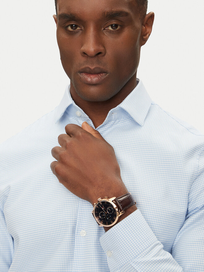 Tommy Hilfiger Zegarek Tommy Hilfiger Kane 1791399 Brązowy