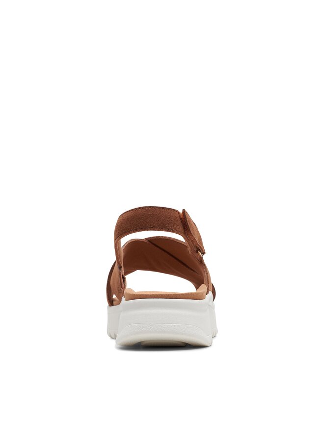Clarks Sandały Clarks DashLite Wish 26171950 Brązowy