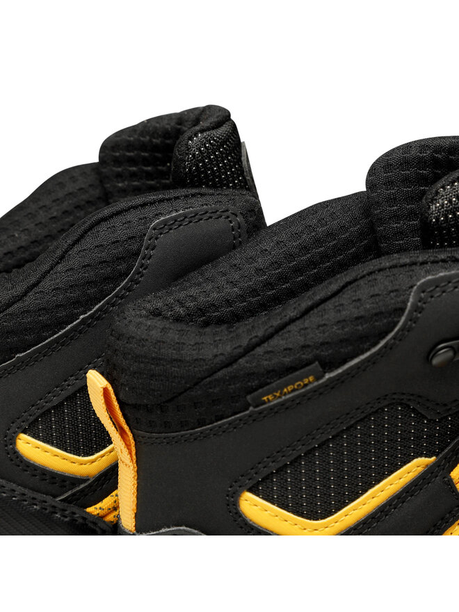 Jack Wolfskin Pārgājienu apavi Jack Wolfskin Vojo Texapore Mid K 4042181 Melns