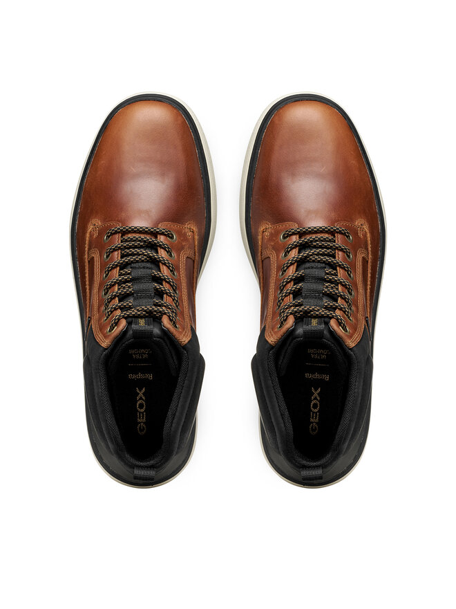 Geox Gležnjarji Geox U Spherica Ecub-1.1 U56LUB 0FFCQ C0275 Rjava