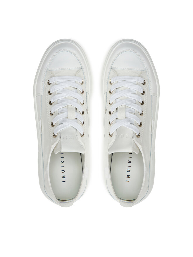 Inuikii Sneakers Inuikii Canvas Lex Low 50102-991 Weiß