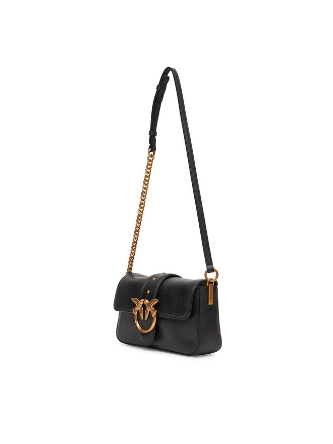 PINKO Handtasche PINKO Love One Mini Slouchy Fl PE 25 PLTT 104340 A2C2 Schwarz
