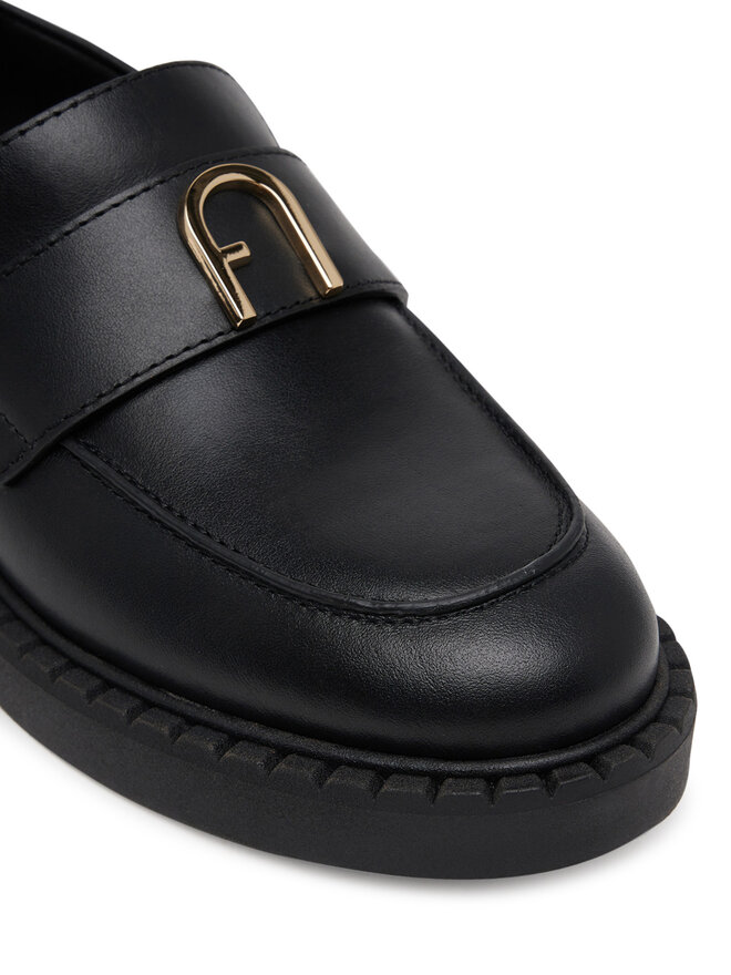 Furla Loafersy Furla New Legacy YJ81FNL WU0000 AL O6000 Czarny
