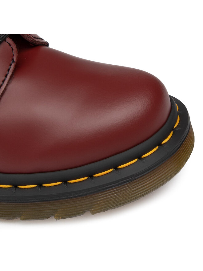 Dr. Martens Schnürstiefel Dr. Martens 1460 Smooth 11821600 Dunkelrot