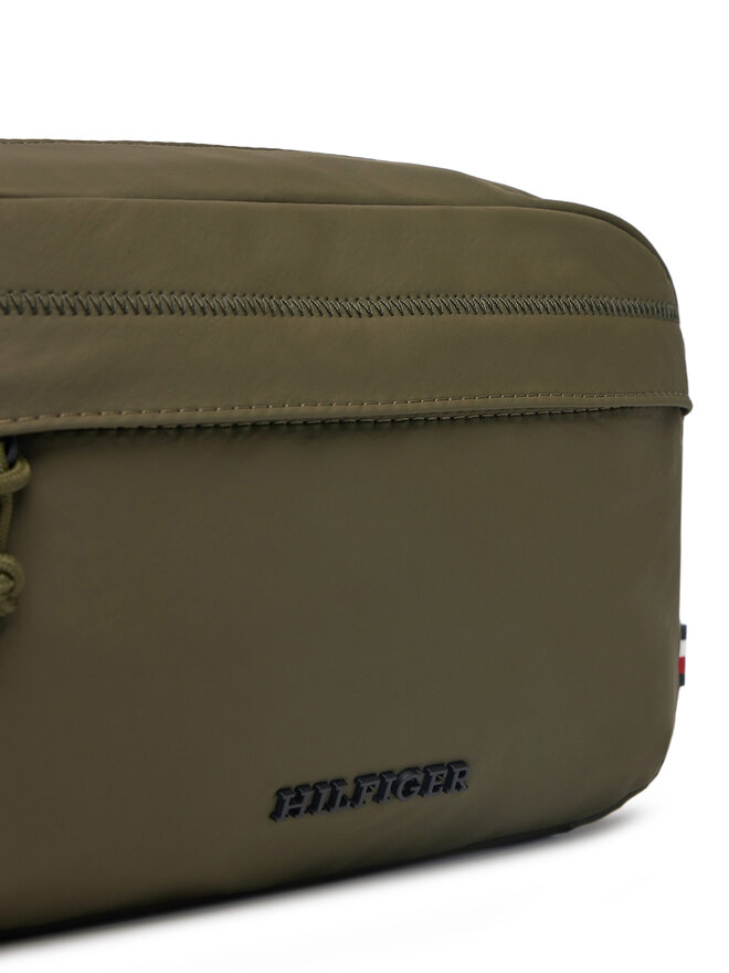 Tommy Hilfiger Umhängetasche Tommy Hilfiger Th Colour Ew Reporter AM0AM13219 Grün