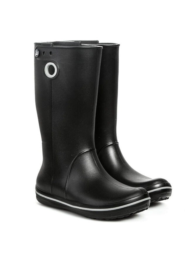 Bottes de pluie Crocs Crocband Jaunt Womens 10970 Noir chaussures