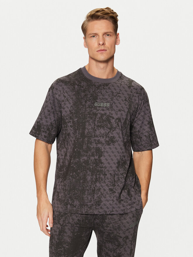 Guess Guess Marškinėliai Z5RI16 I3Z14 Juoda Boxy Fit