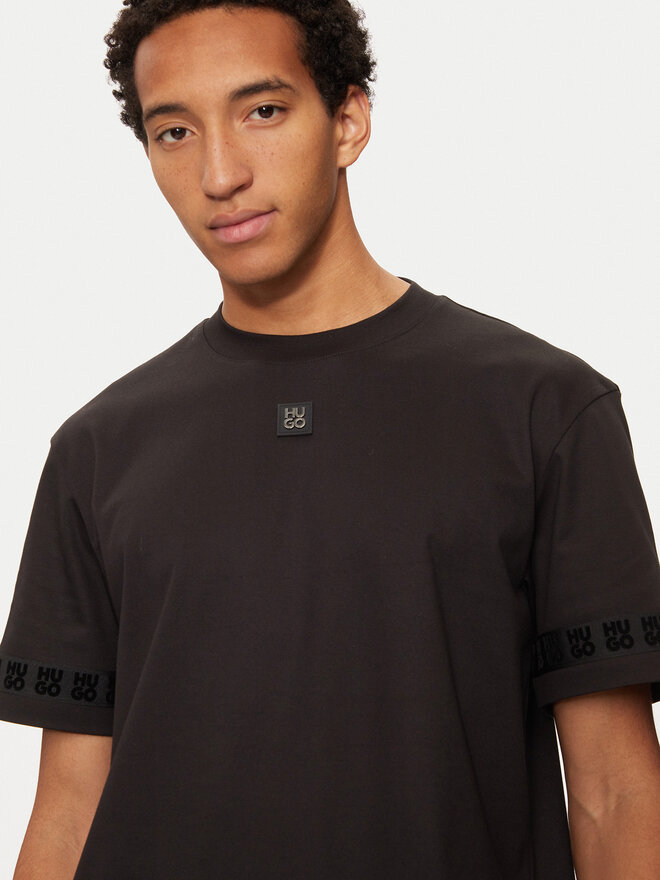 HUGO HUGO Camiseta 50521438 Negro Regular Fit