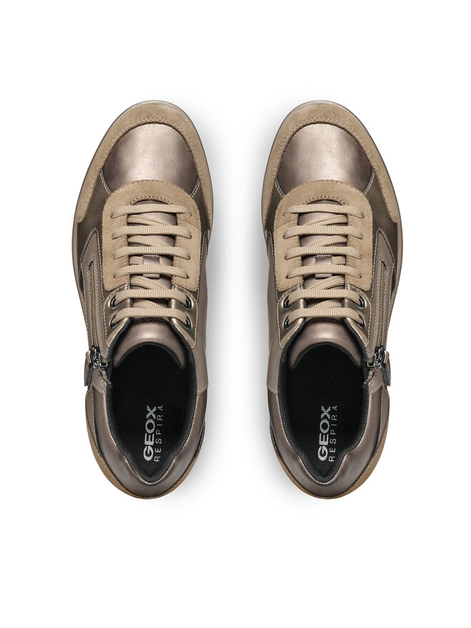Geox Sneakers Geox D Ilde D36RAC 0BN22 C6692 Goldfarben