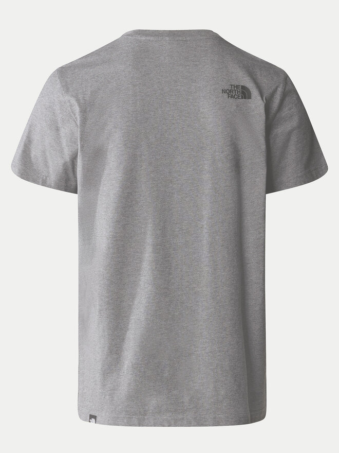 The North Face The North Face Marškinėliai Simple Dome NF0A87NG Pilka Regular Fit