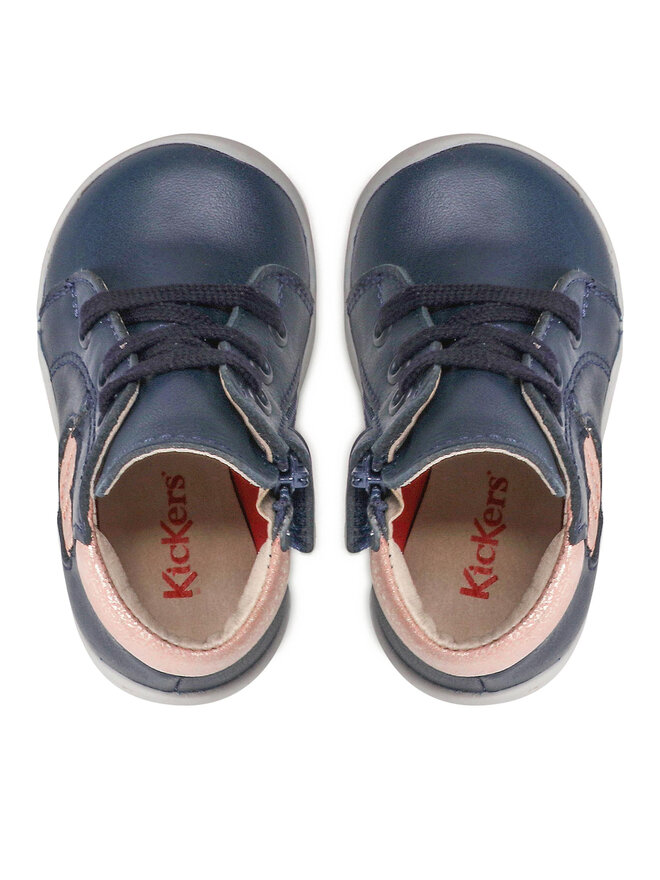 Kickers Schnürschuhe Kickers Waouk 858383-10 Dunkelblau