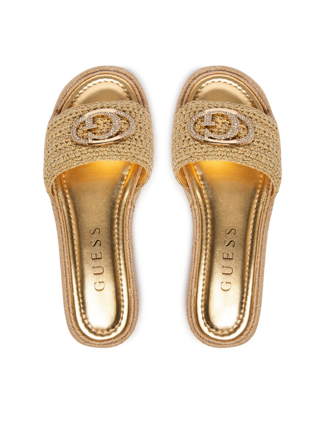 Guess Еспадрильї Guess FLJKLI FAB03 Бежевий
