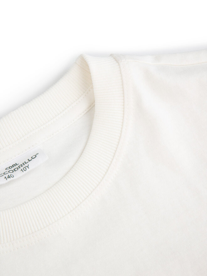 Coccodrillo Coccodrillo T-Shirt WC5143202HBJ Εκρού Regular Fit