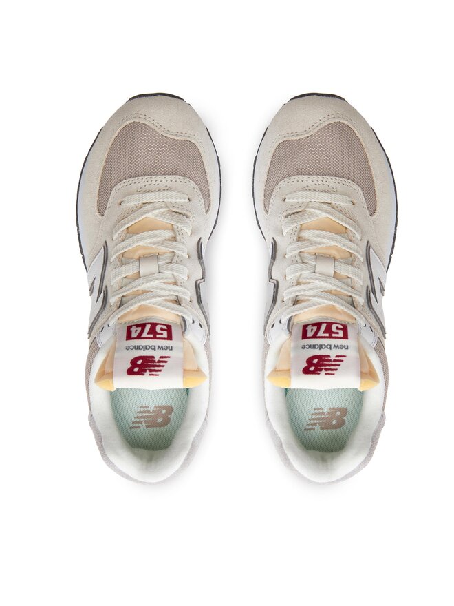 Sneakersy New Balance U574RCD Beżowy | eobuwie.com.pl