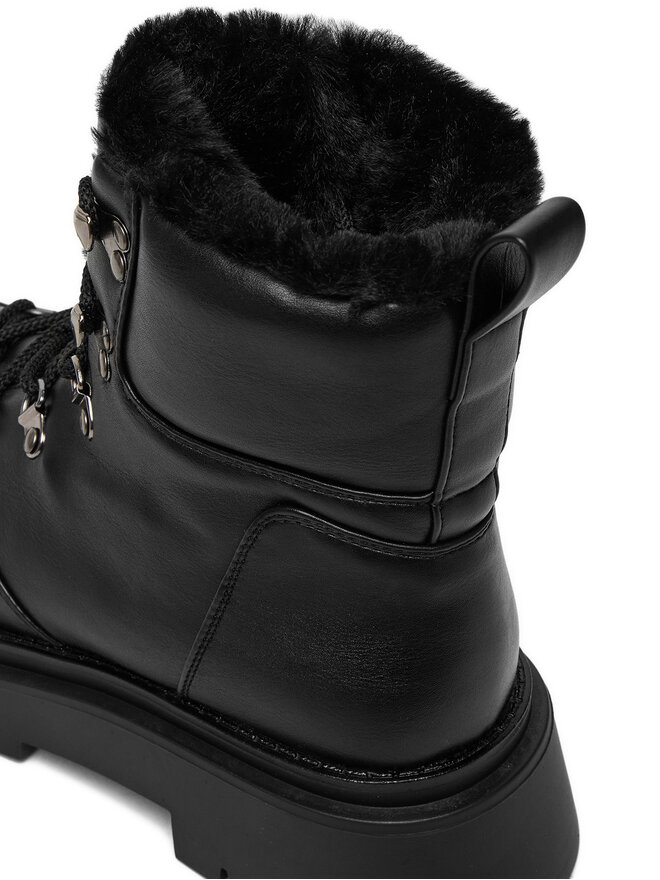 DeeZee Botines planos DeeZee 13116-4 Negro