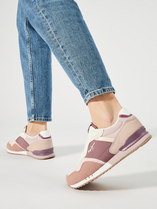 Pepe Jeans Sportcipők Pepe Jeans London Urban W PLS40005 Narancssárga