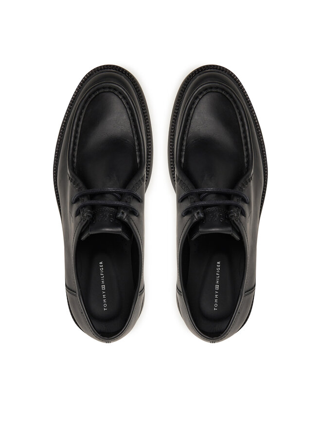 Tommy Hilfiger Halbschuhe Tommy Hilfiger Comfort Lwt Moc Toe FM0FM05588 Schwarz