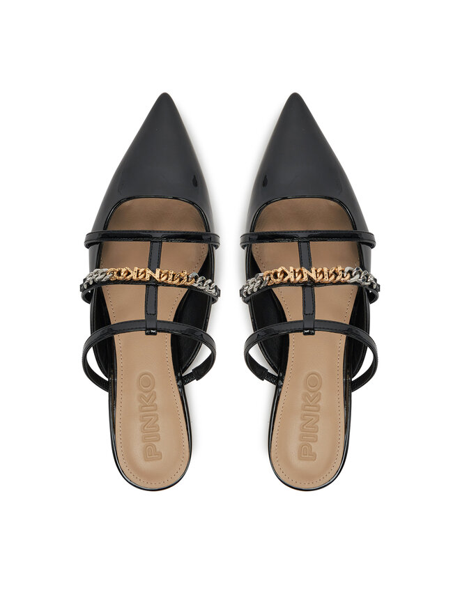 PINKO Παντόφλες PINKO Gianira 20 SD0275 E002 Μαύρο