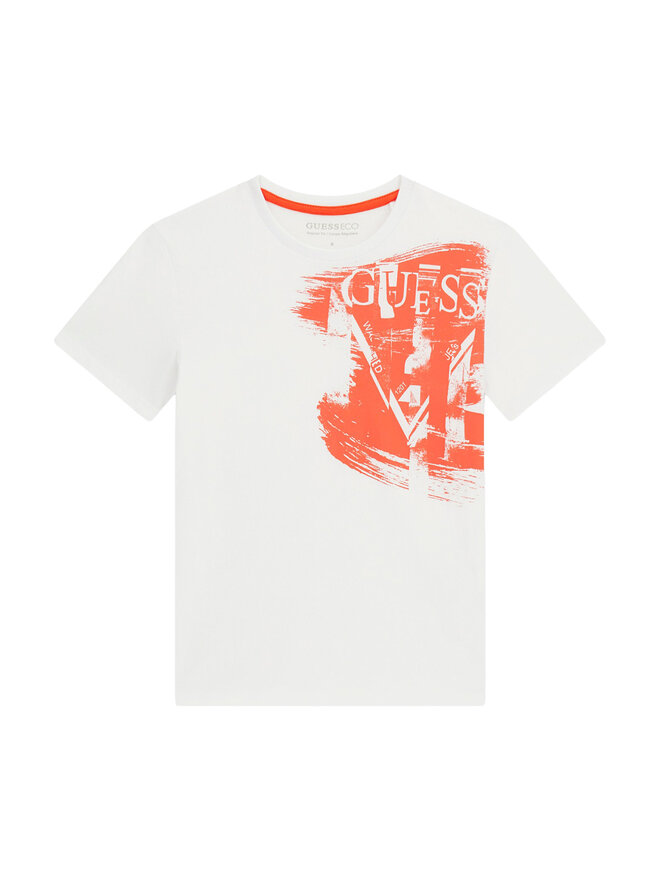 Guess Guess Футболка L6GI20 K8HM4 Білий Regular Fit