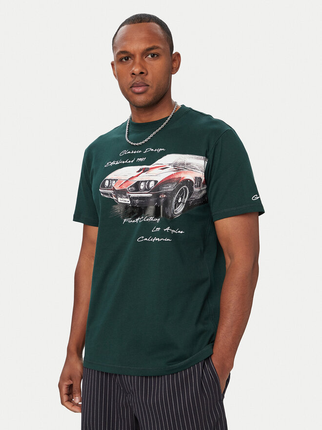 Guess Guess T-Shirt M6YI45 K4231 Dunkelgrün Regular Fit