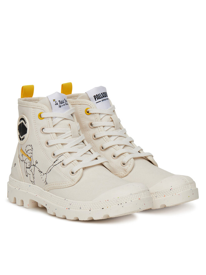 Palladium Trapery Palladium Pampa-Petit Prince 74449-180-M Biały