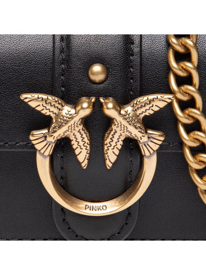 PINKO Сумка Pinko Love Micro Simply AI 22-23 PLTT 1P22XN Y5H7 Чорний